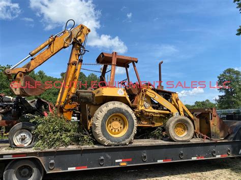 salvage excavators for sale